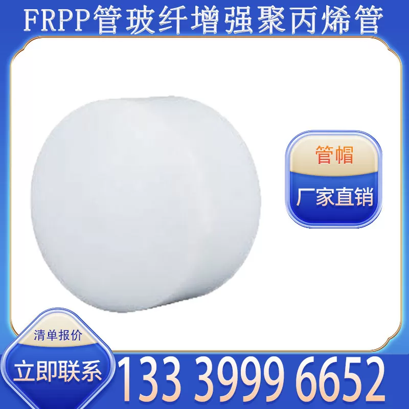 FRPP 管帽厂家批发 适配 FRPP 管道端口密封需求